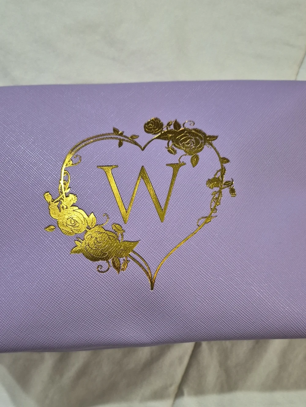 Initial Cosmetic Travel Bag